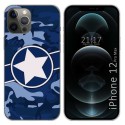 Funda Gel Tpu para Iphone 12 Pro Max (6.7) diseño Camuflaje 03 Dibujos