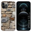 Funda Gel Tpu para Iphone 12 Pro Max (6.7) diseño Ladrillo 03 Dibujos