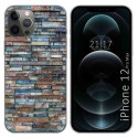 Funda Gel Tpu para Iphone 12 Pro Max (6.7) diseño Ladrillo 05 Dibujos
