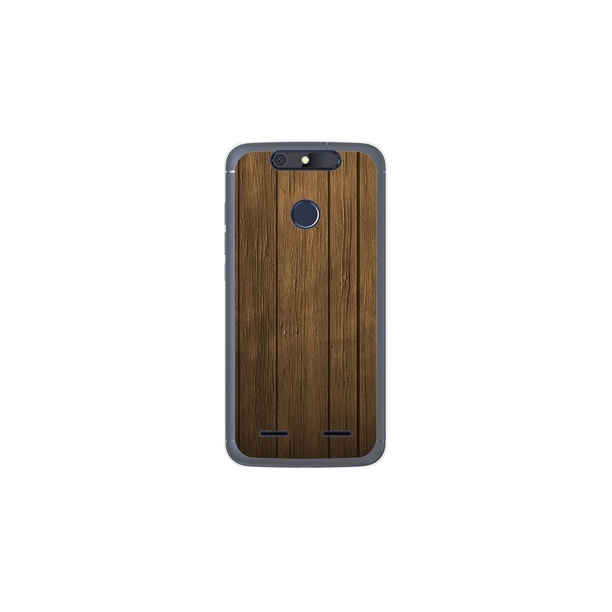 Funda Gel Tpu para Zte Blade V8 Lite Diseño Madera Dibujos