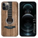 Funda Gel Tpu para Iphone 12 Pro Max (6.7) diseño Madera 11 Dibujos