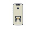 Funda Gel Tpu para Zte Blade V8 Lite Diseño Pingüino Dibujos