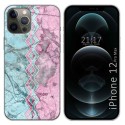 Funda Gel Tpu para Iphone 12 Pro Max (6.7) diseño Mármol 08 Dibujos