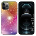 Funda Gel Tpu para Iphone 12 Pro Max (6.7) diseño Abstracto Dibujos