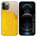 Funda Gel Tpu para Iphone 12 Pro Max (6.7) diseño Cerveza Dibujos