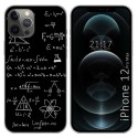 Funda Gel Tpu para Iphone 12 Pro Max (6.7) diseño Formulas Dibujos