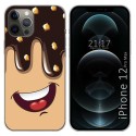 Funda Gel Tpu para Iphone 12 Pro Max (6.7) diseño Helado Chocolate Dibujos