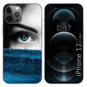 Funda Gel Tpu para Iphone 12 Pro Max (6.7) diseño Ojo Dibujos