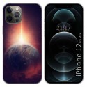Funda Gel Tpu para Iphone 12 Pro Max (6.7) diseño Tierra Dibujos