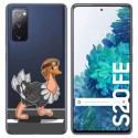 Funda Gel Transparente para Samsung Galaxy S20 FE diseño Avestruz Dibujos