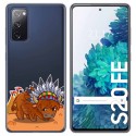 Funda Gel Transparente para Samsung Galaxy S20 FE diseño Bufalo Dibujos