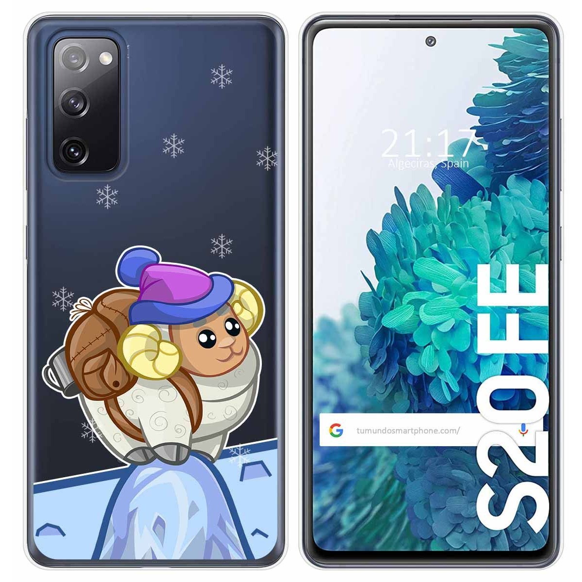 Funda Gel Transparente para Samsung Galaxy S20 FE diseño Cabra Dibujos