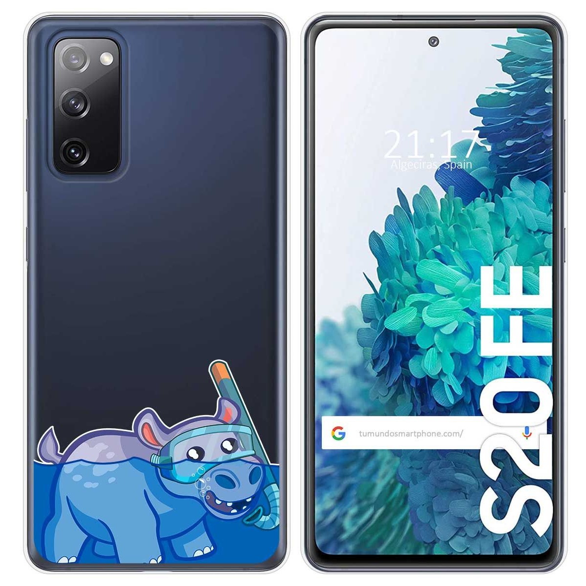 Funda Gel Transparente para Samsung Galaxy S20 FE diseño Hipo Dibujos