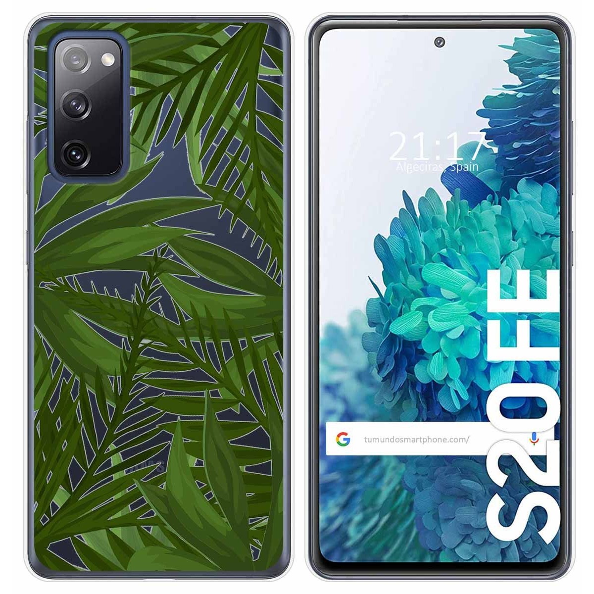 Funda Gel Transparente para Samsung Galaxy S20 FE diseño Jungla Dibujos