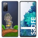 Funda Gel Transparente para Samsung Galaxy S20 FE diseño Mono Dibujos