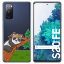 Funda Gel Transparente para Samsung Galaxy S20 FE diseño Panda Dibujos