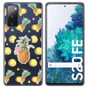Funda Gel Transparente para Samsung Galaxy S20 FE diseño Piña Dibujos