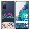 Funda Gel Transparente para Samsung Galaxy S20 FE diseño Summer Dibujos