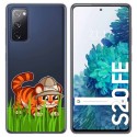 Funda Gel Transparente para Samsung Galaxy S20 FE diseño Tigre Dibujos