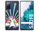 Funda Gel Transparente para Samsung Galaxy S20 FE diseño Unicornio Dibujos