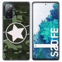 Funda Gel Tpu para Samsung Galaxy S20 FE diseño Camuflaje 01 Dibujos