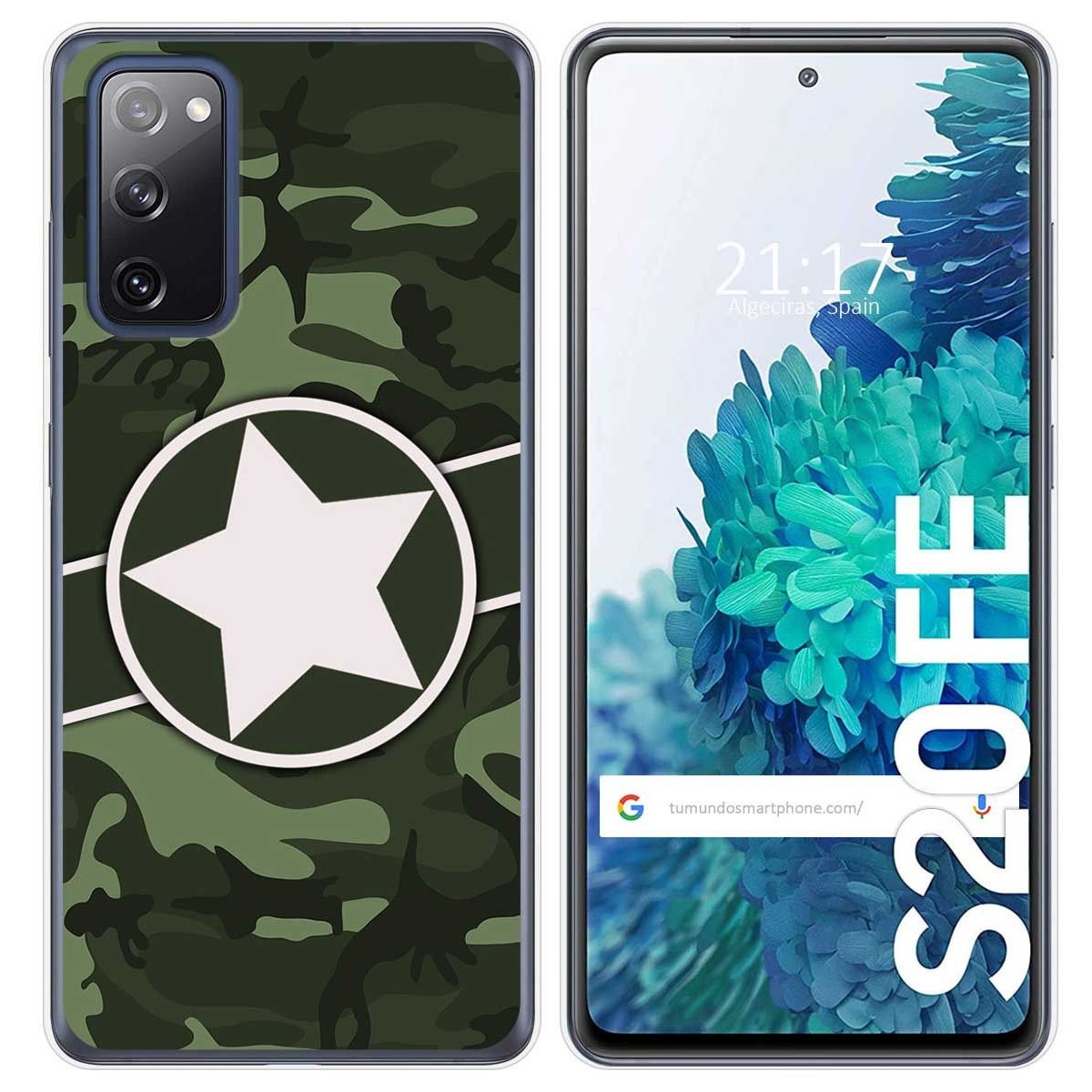 Funda Gel Tpu para Samsung Galaxy S20 FE diseño Camuflaje 01 Dibujos