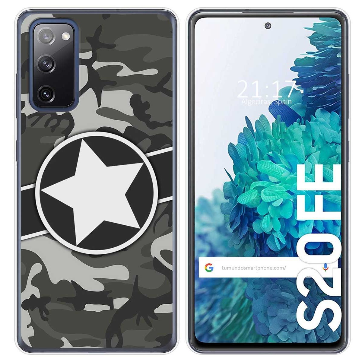 Funda Gel Tpu para Samsung Galaxy S20 FE diseño Camuflaje 02 Dibujos