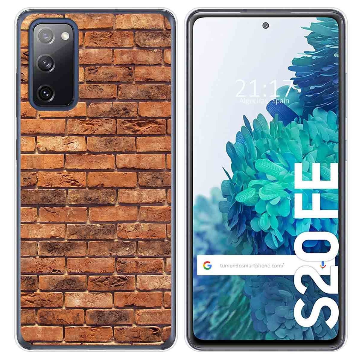 Funda Gel Tpu para Samsung Galaxy S20 FE diseño Ladrillo 04 Dibujos