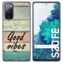 Funda Gel Tpu para Samsung Galaxy S20 FE diseño Madera 01 Dibujos