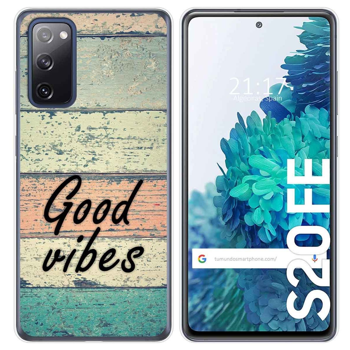 Funda Gel Tpu para Samsung Galaxy S20 FE diseño Madera 01 Dibujos