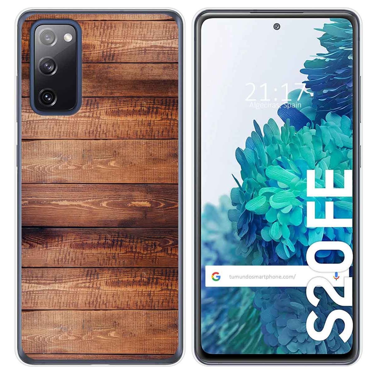 Funda Gel Tpu para Samsung Galaxy S20 FE diseño Madera 02 Dibujos