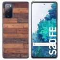 Funda Gel Tpu para Samsung Galaxy S20 FE diseño Madera 03 Dibujos