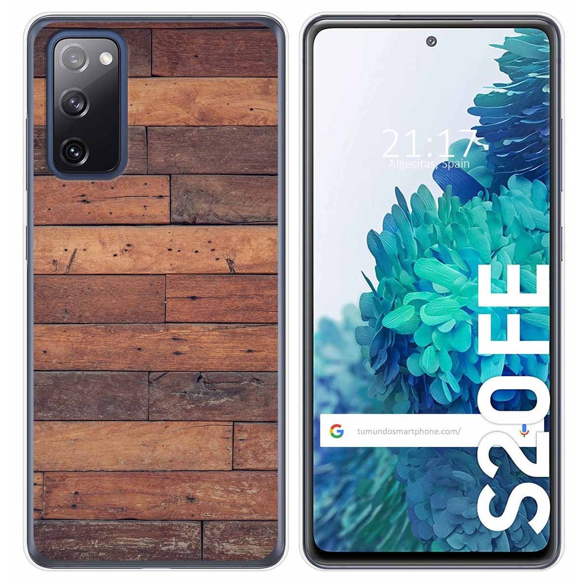 Funda Gel Tpu para Samsung Galaxy S20 FE diseño Madera 03 Dibujos