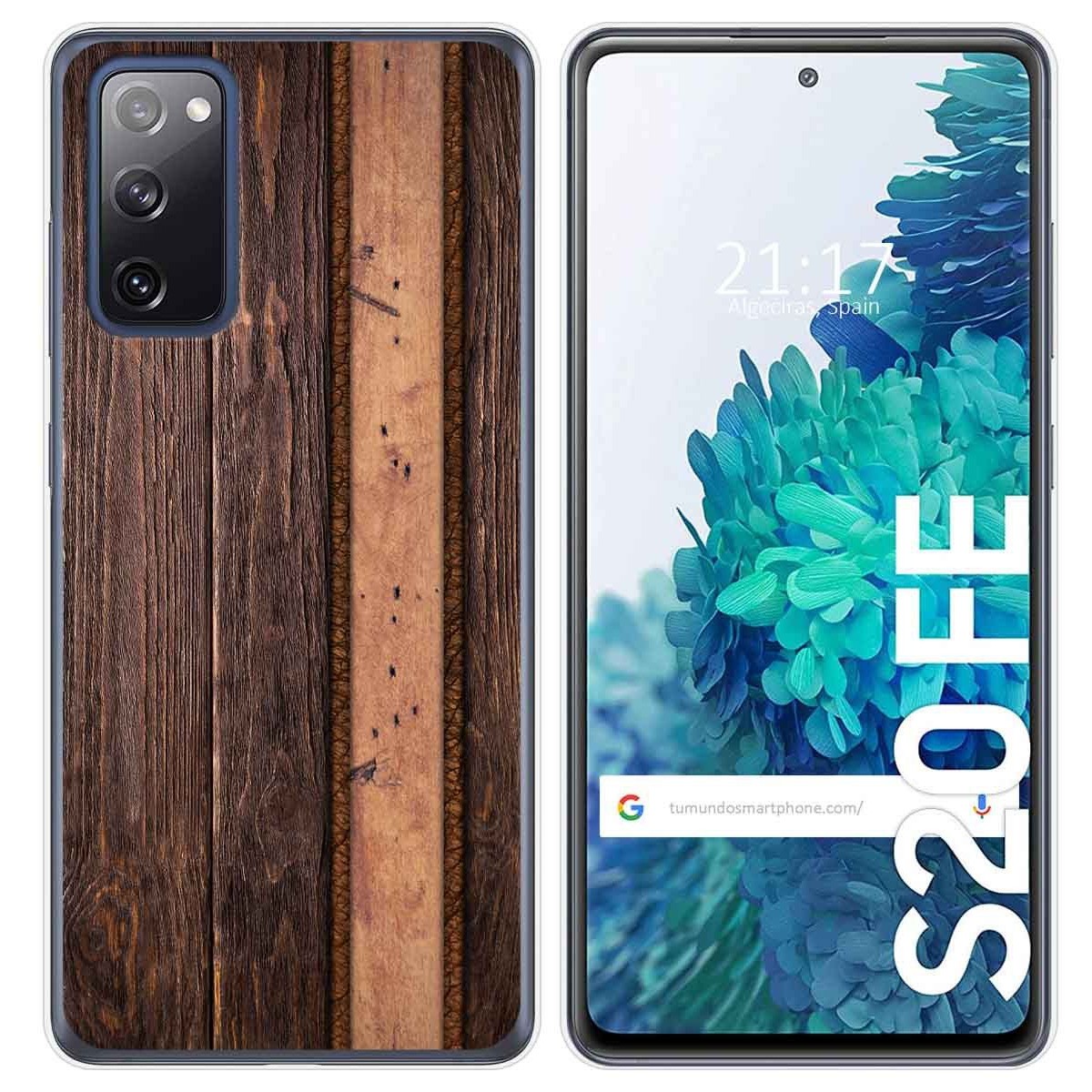 Funda Gel Tpu para Samsung Galaxy S20 FE diseño Madera 05 Dibujos