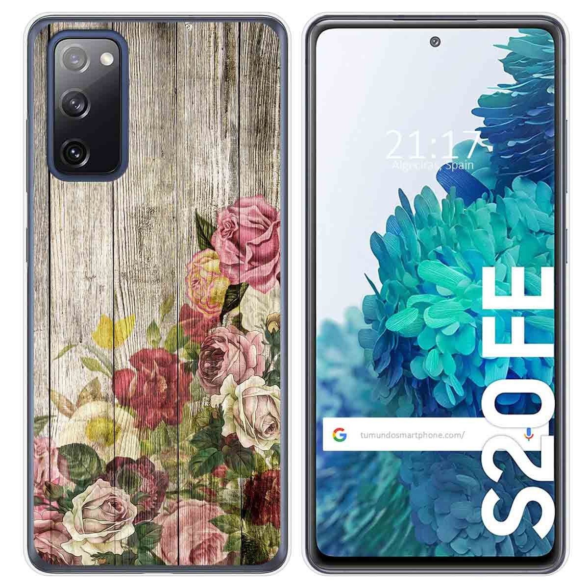 Funda Gel Tpu para Samsung Galaxy S20 FE diseño Madera 08 Dibujos