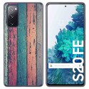 Funda Gel Tpu para Samsung Galaxy S20 FE diseño Madera 10 Dibujos