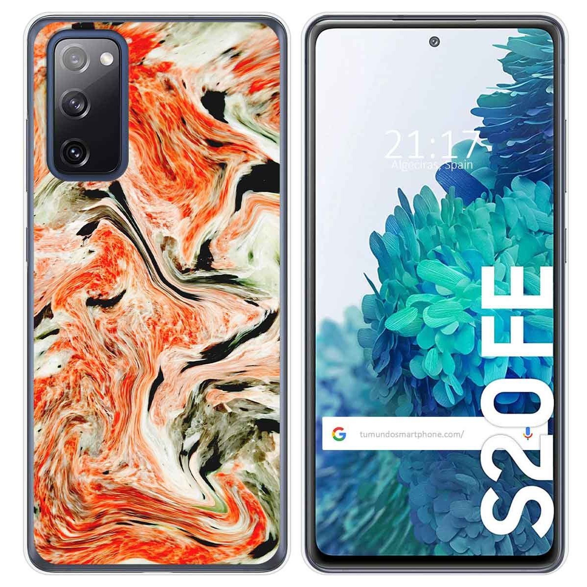 Funda Gel Tpu para Samsung Galaxy S20 FE diseño Mármol 12 Dibujos