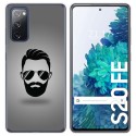 Funda Gel Tpu para Samsung Galaxy S20 FE diseño Barba Dibujos