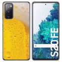 Funda Gel Tpu para Samsung Galaxy S20 FE diseño Cerveza Dibujos