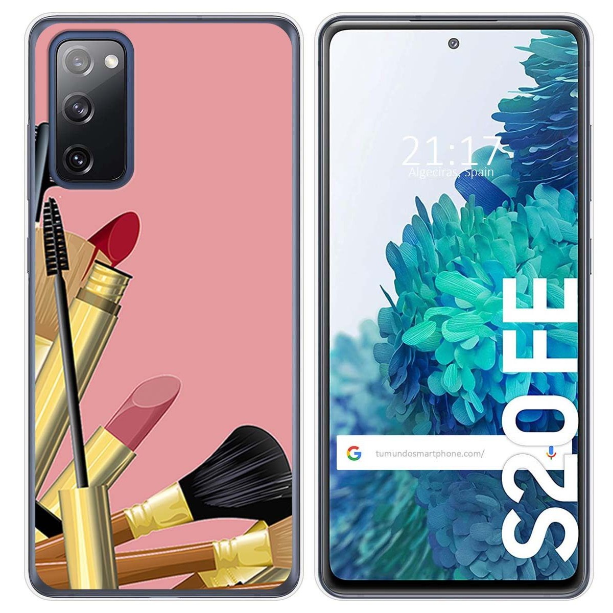 Funda Gel Tpu para Samsung Galaxy S20 FE diseño Brochas Dibujos