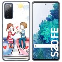 Funda Gel Tpu para Samsung Galaxy S20 FE diseño Café Dibujos