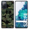 Funda Gel Tpu para Samsung Galaxy S20 FE diseño Camuflaje Dibujos