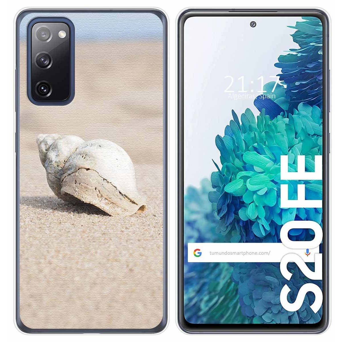 Funda Gel Tpu para Samsung Galaxy S20 FE diseño Concha Dibujos