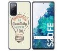 Funda Gel Tpu para Samsung Galaxy S20 FE diseño Creativity Dibujos