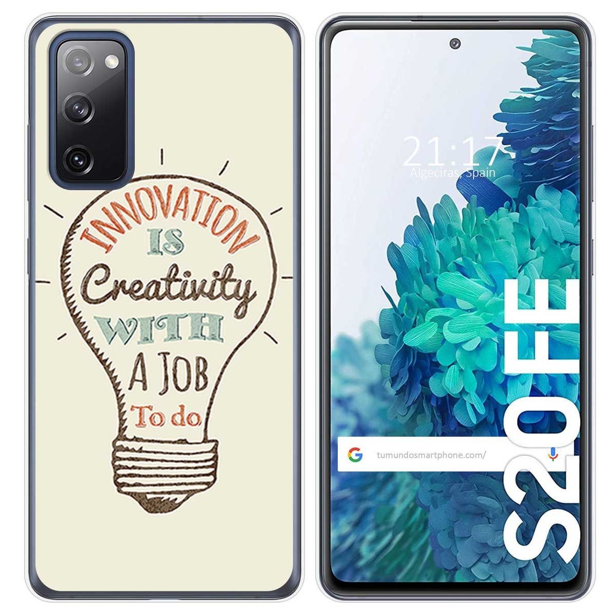 Funda Gel Tpu para Samsung Galaxy S20 FE diseño Creativity Dibujos