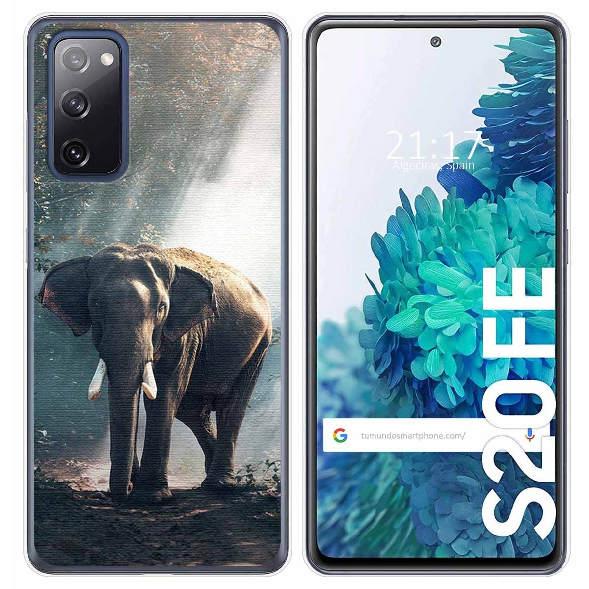 Funda Gel Tpu para Samsung Galaxy S20 FE diseño Elefante Dibujos