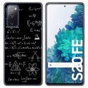 Funda Gel Tpu para Samsung Galaxy S20 FE diseño Formulas Dibujos