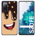 Funda Gel Tpu para Samsung Galaxy S20 FE diseño Helado Chocolate Dibujos