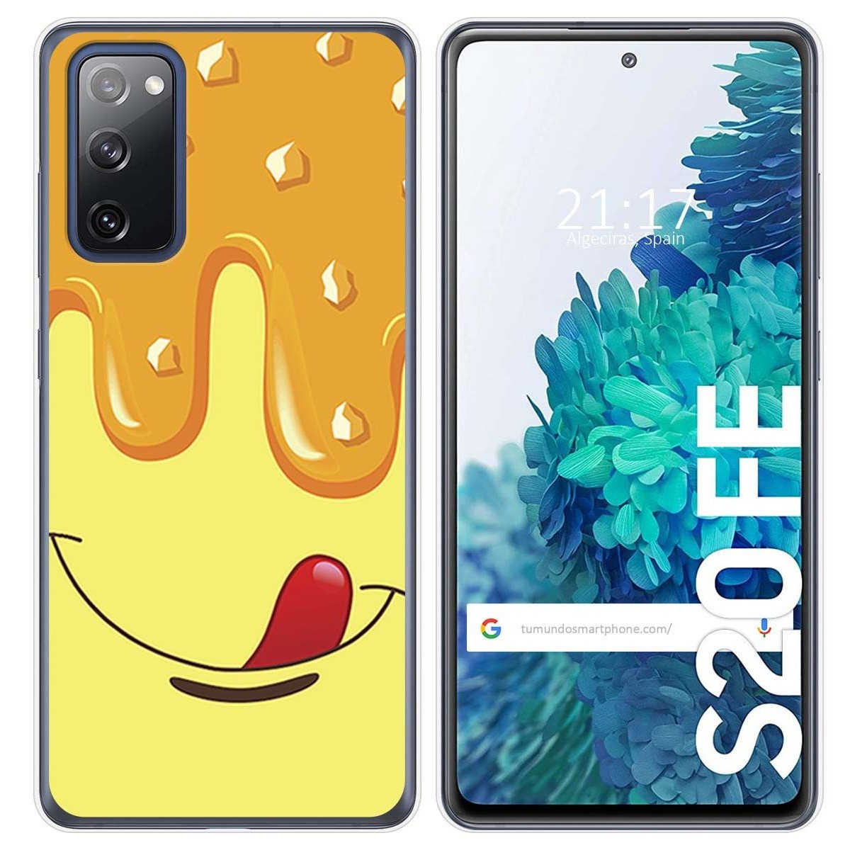 Funda Gel Tpu para Samsung Galaxy S20 FE diseño Helado Vainilla Dibujos