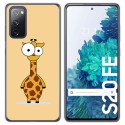 Funda Gel Tpu para Samsung Galaxy S20 FE diseño Jirafa Dibujos
